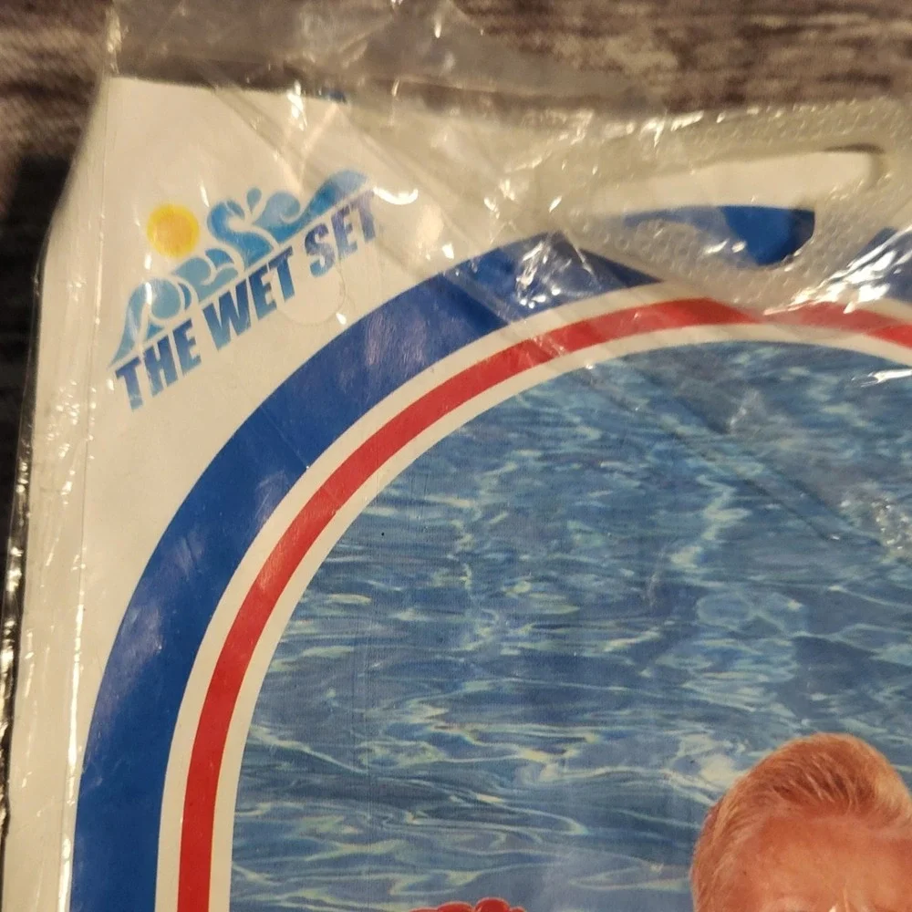 The Wet Set Taxi Floaties Inflatable Baby Pool Float Ring Car Design New Blue x2